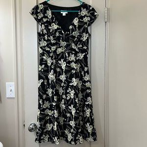 Sz 4 Loft Floral Dress